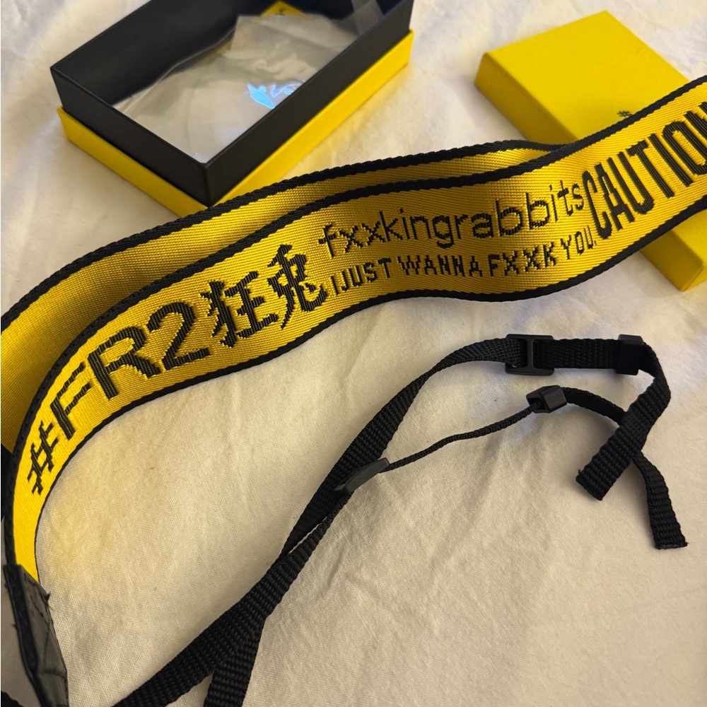 Fucking rabbit camera strap